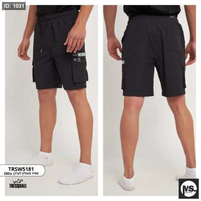 MEN NYLON SHORT/BLACK TRSW5181