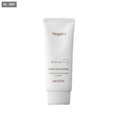 أرونيكس فيجان بيوم سن إيسنس واقي شمس SPF 50+ – 50 ملARONYX VEGAN . I BIOME SUN ESSENCE SPF 50+ 50 ML