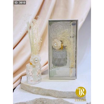 فواحة زجاج مع عطر 100ml & تغليف و زينة