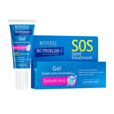 REVUELE NO PROBLEM SOS Spot Treatment Gel with Salicylic Acid-25ml