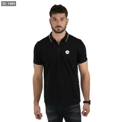 TRESQUALI S/S Polo black