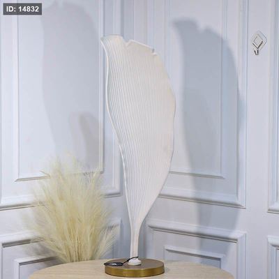 تحفة شكل ورقة 84سم ابيض WTG-24620B نحاس هندي %ه11