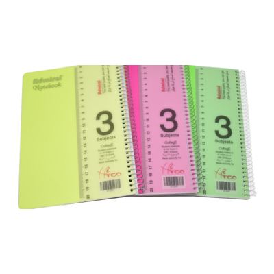 A5 دفتر سلك أدميرال 3 موضوع مقاس صغير