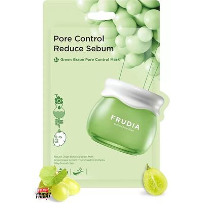 قناع التحكم في المسام بالعنب الأخضر – البشرة الدهنية frudia