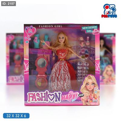 Royal Fashion Princess – دمية الأميرة الأنيقة مع اكسسوارات