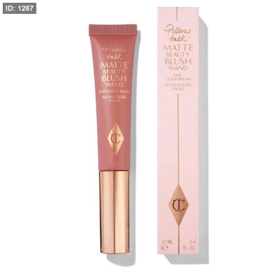 بلشر شارلوت تلبري السائل مات – مجموعة بيلو توك : Charlotte Tilbury Pillow Talk Matte Beauty Blush Wand