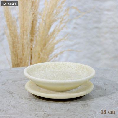 صحن مدور 18سم ريزن بيج خصر حلقات EL156/30 =رم1