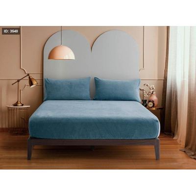 ملف فرشة شتوي ، وارم فيت Well Winter Fleece Fitted Sheet Set