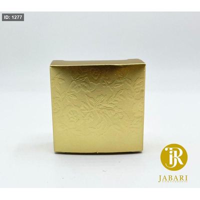 علب كبريت . كرتون شوكلاته ذهبي