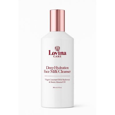 Lovina Care – غسول الحليب للوجه بترطيب عميق - 300 مل