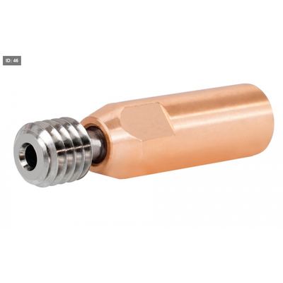 Hotend Parts Titanium Alloy Copper Throat