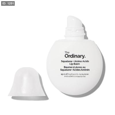 بلسم الشفاه من ذا اوردينري بالأحماض الأمينية وزيت السكوالين : The Ordinary Amino Acids + Squalane Lip Balm