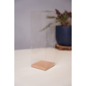 علب PVC مع قاعدة – 25*8*8 – 10 قطع