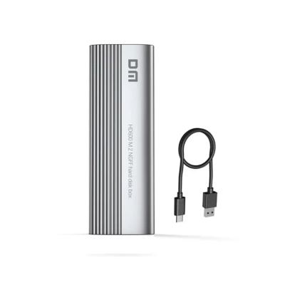 DM HD600 Type-C 3.2 Gen1 B&M/B Key M.2 NGFF SSD Box-حاضنة