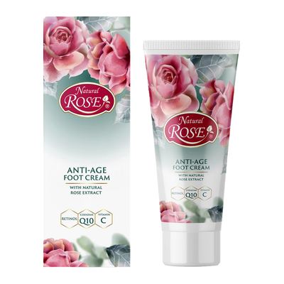 Rosa Uniqa Natural Rose Foot Cream-75ml