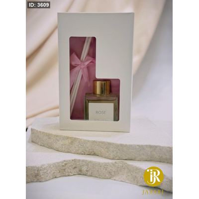 فواحة زجاج مع عطر 50ml & تغليف و زينة