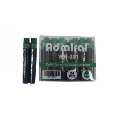 تعبئة قلم السبورة لون أخضر ADMIRAL WB