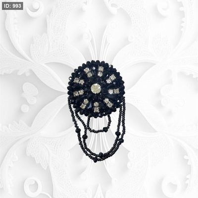 كلفة زركون دائري مع شراشيب خرز