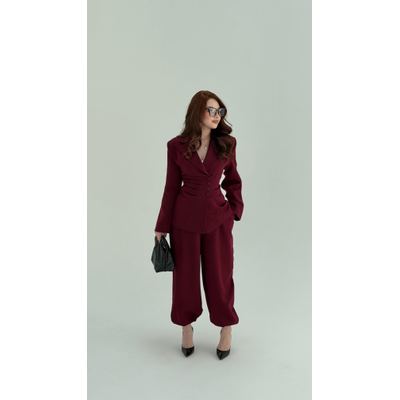 طقم رسمي مخصر (بوردو)