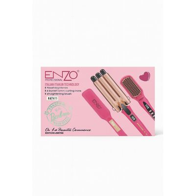 طقم تصفيف الشعر من ENZO – إصدار Barbie Limited Edition