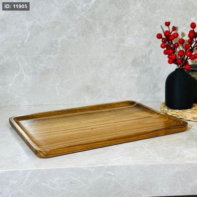 صينية ديكور مستطيل 33*23سم K141/13 خشب بامبو =VGR3