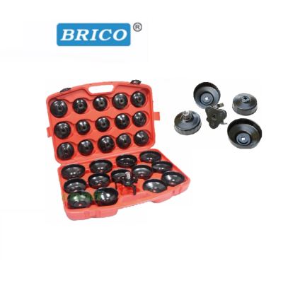 BRICO-طقم كاس فلتر سيارة 30 قطعة