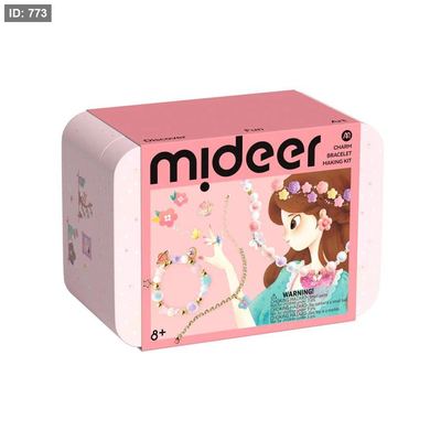 Mideer charm bracelet making kit – صندوق صنع المجوهرات