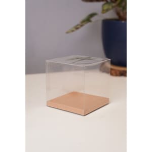 علب PVC مع قاعدة – 10*10*10 – 10 قطع