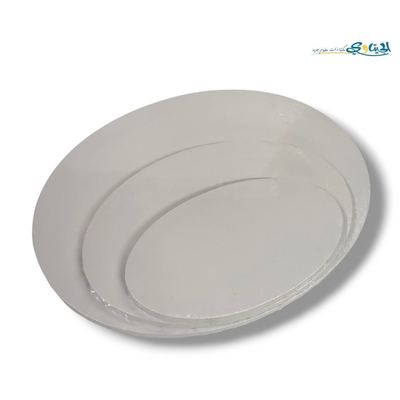 لوح كانفاس بيضاوي مع اطار