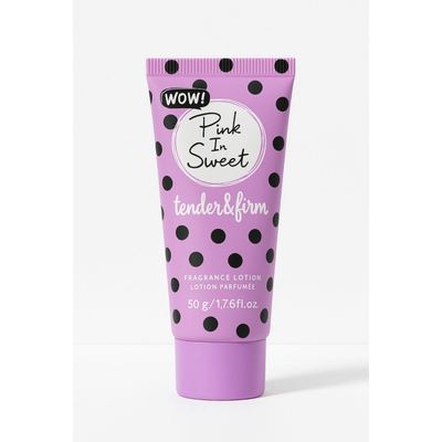WOW! Pink In Sweet – Tender & Firm Fragrance Lotion الحجم: 50 جم مثالي لجميع أنواع البشرة