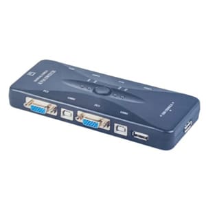 VGA KVM Switch 4 port manual usb 2.0