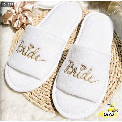سليبر Bride تطريز