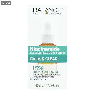 Balance Active Formula Niacinamide Blemish Recovery Serum-سيروم النياسيناميد من بالانس