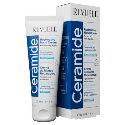 REVUELE CERAMIDE RESTORATIVE HAND CREAM-80ml