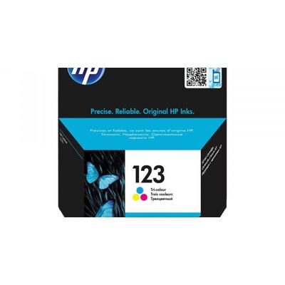 حبر طابعة ملون HP 123 tri COLOR F6V17AE