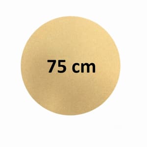 قاعدة ساعة خشبية – دائرة 75 سم