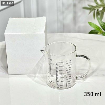 كوز عيار 350مل زجاج شفاف ASC1104++G