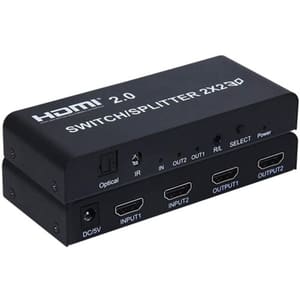 (Hdmi switch 2x2( 2 Input 2 Output