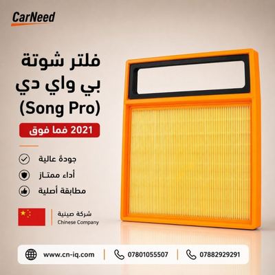 فلتر شوتة بي واي دي (Song Pro) 2021 فما فوق