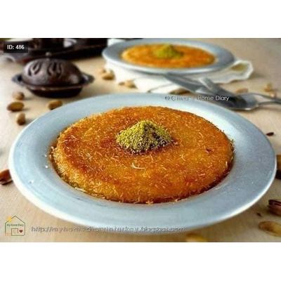 صحون كنافة ستانلس مدور