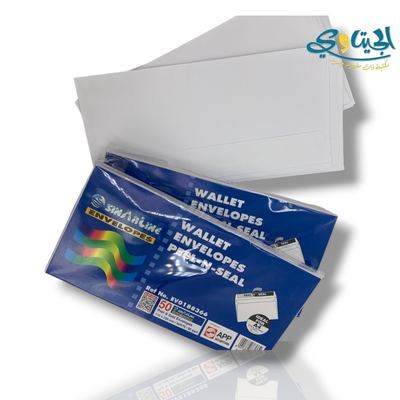 مغلفات ابيض 11*22 سم