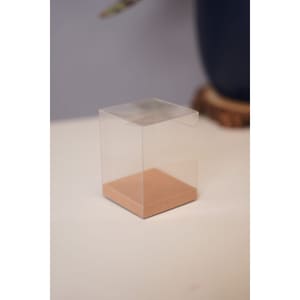 علب PVC مع قاعدة – 8*6*6 – 10 قطع