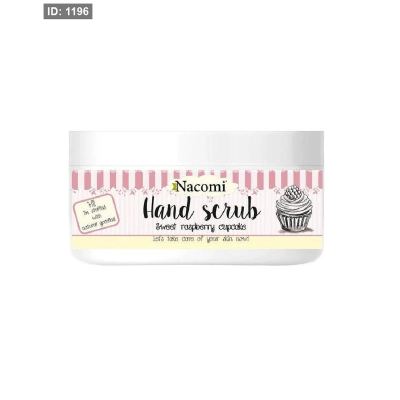 Nacomi Hand Scrub – Sweet Raspberry Cupcake مقشر اليدين – كب كيك التوت الأحمر