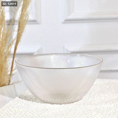 سلطية 20سم زجاج محزز (ت.ك6) حيف ذهبي EL54/48 =ك7
