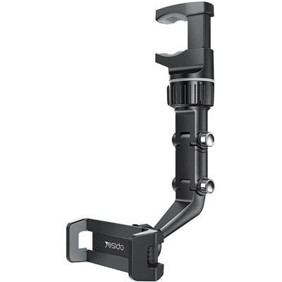 YESIDO C192 Rearview Mirror Phone Holder هولدر ومثبت الجوال على المراية الامامية مع ميزة التفاف 360 درجة
