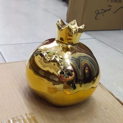 قوار مذهب سيراميك شكل رمان حجم كبير