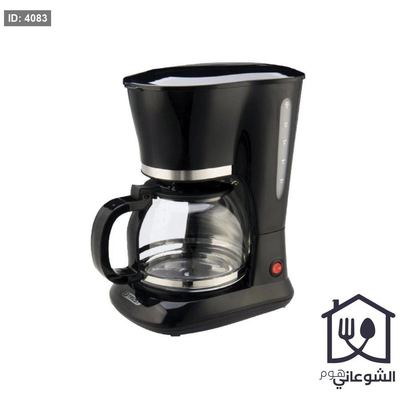 ماكنة تحضير القهوة TRUST شاف زجاج قهوة فلتر / قهوة امريكية مع كبسة 670 واط 1.5L