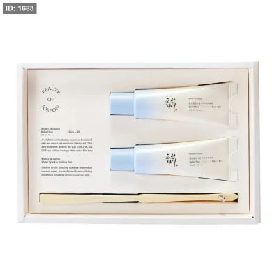 Beauty of Joseon Relief Sun Gift Set (2 Sunscreens + Folding Fan)