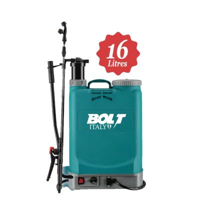 BOLT – مضخة مبيدات بطارية+ يدوية 16 لتر