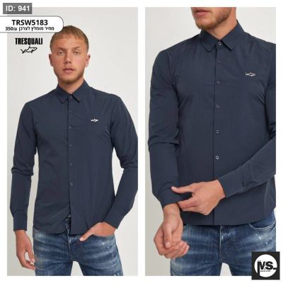 Men Woven Shirt / Black